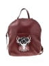 Margot 100% Leather Burgundy Backpack One size - photo 1
