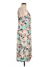 Nine West 100% Polyester Tropical Teal Casual Dress Size L - photo 4