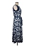 Perceptions Blue Casual Dress Size M - photo 4