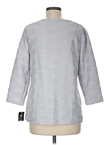 JM Collection 3/4 Sleeve Top (view 2)