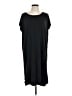 Double Zero Solid Black Casual Dress Size L - photo 1