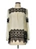 Ryu 100% Polyester Ivory Long Sleeve Blouse Size L - photo 1