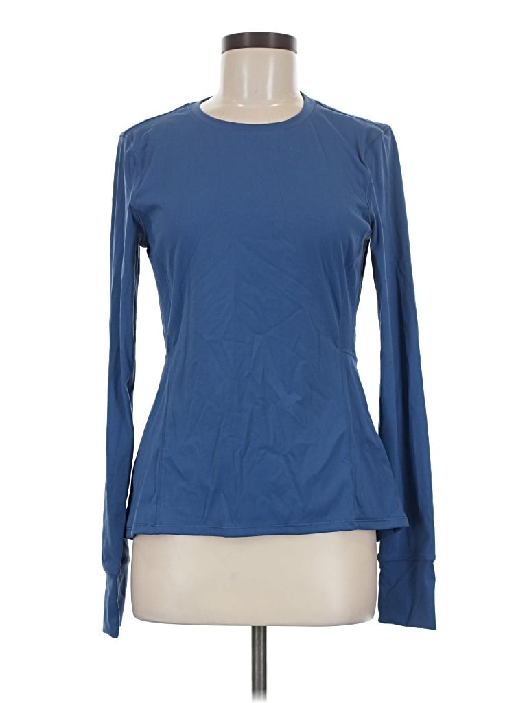 Pre-owned Spyder Long Sleeve T-shirt In Blue