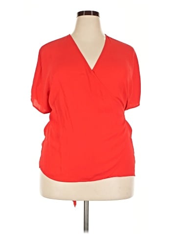 Chelsea28 Short Sleeve Blouse (view 1)