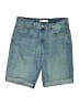 Levi's Blue Denim Shorts Size 8 - photo 1