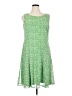 Perceptions Green Casual Dress Size 1X - photo 1