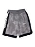 Nike 100% Polyester Graphic Silver Athletic Shorts Size M (kids) - photo 1