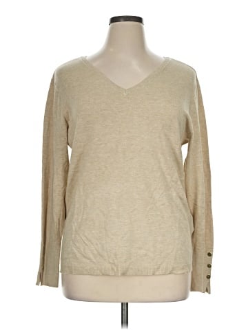 JM Collection Pullover Sweater (view 1)