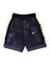 Nike 100% Polyester Graphic Purple Athletic Shorts Size M (kids) - photo 1