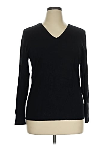 JM Collection Pullover Sweater (view 1)