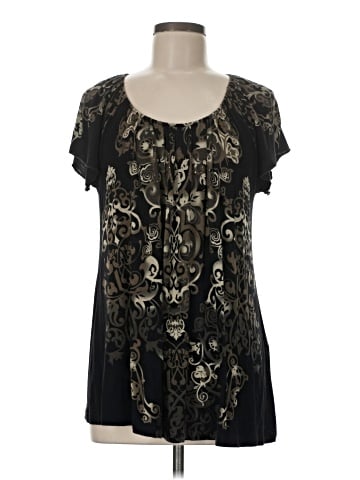 Vanilla Sugar Short Sleeve Blouse (view 1)