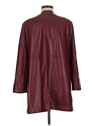 Chico's Faux Leather Jacket (view 2)