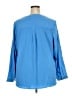 D&Co. Blue 3/4 Sleeve Blouse Size 2X - photo 2