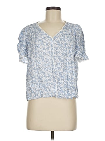 Angels Short Sleeve Blouse (view 1)