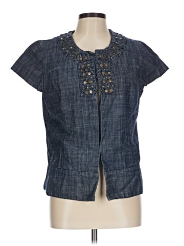 Coldwater Creek Denim Vest (view 1)