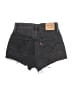 Levi's Hearts Black Denim Shorts Size 26 (estimated) - photo 2