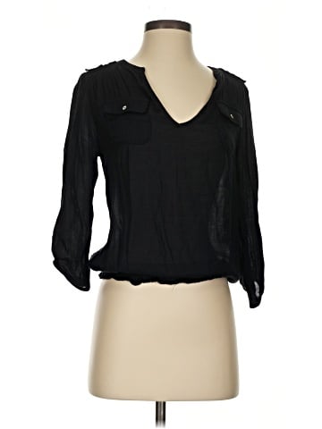 Zara Basic 3/4 Sleeve Blouse (view 1)