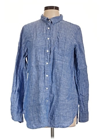 L.L.Bean Long Sleeve Button-Down Shirt (view 1)