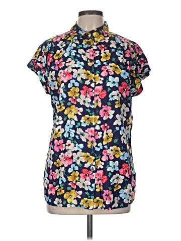 Joules Short Sleeve Blouse (view 1)