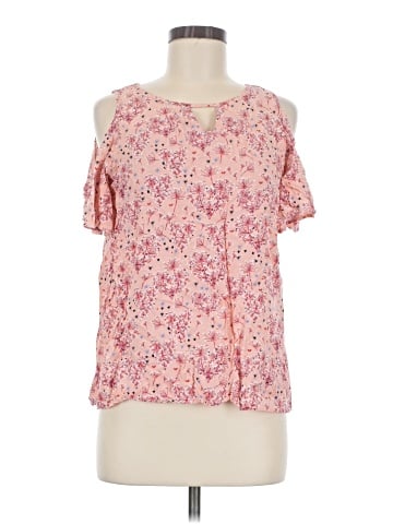 St. John's Bay Short Sleeve Blouse (view 1)