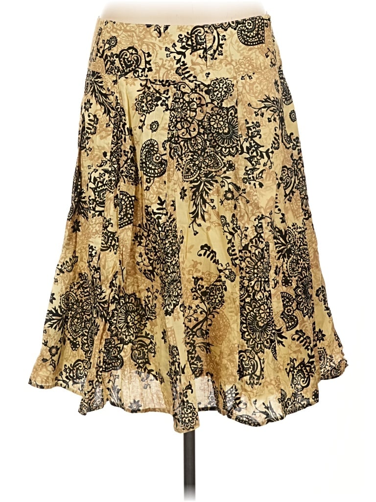 Pre-owned Apt. 9 Casual Skirt In Gold