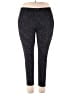 Ideology Animal Print Black Active Pants Size XXL - photo 1