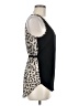 Cache 100% Polyester Black Tank Top Size M - photo 4