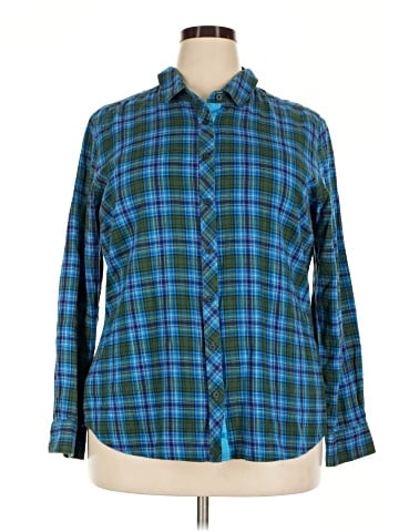Eddie Bauer Long Sleeve Button-Down Shirt (view 1)