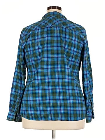 Eddie Bauer Long Sleeve Button-Down Shirt (view 2)
