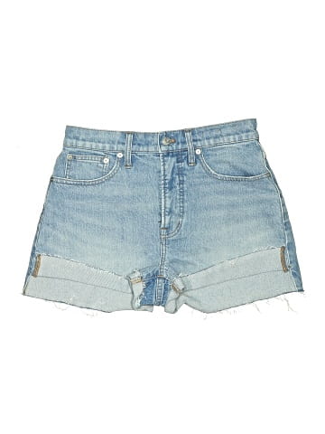Madewell The Perfect Vintage Jean Short in Ansbury Wash: Side-Slit Edition (view 1)