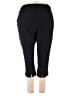 Charter Club Solid Black Active Pants Size 20 - photo 2