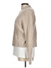 Magaschoni Tan Wool Cardigan Size L - photo 5