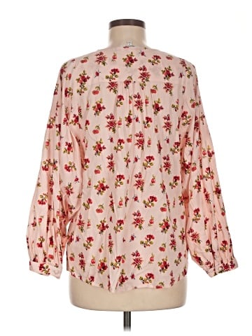 Madewell Raglan Peasant Top in Countryside Blooms (view 2)