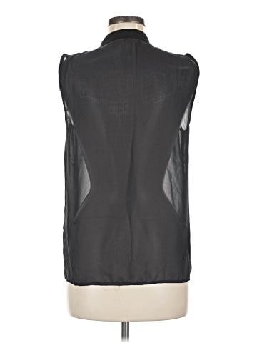 Wyatt Sleeveless Button-Down Shirt (view 2)