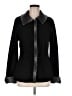 Laura Ashley Houndstooth Black Coat Size M - photo 1