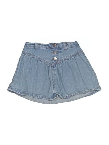 Derek Heart Denim Skirt (view 1)