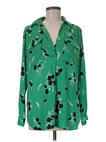 Ann Taylor Long Sleeve Blouse (view 1)