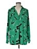 Ann Taylor 100% Polyester Green Long Sleeve Blouse Size M - photo 1