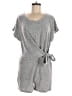 Very J Solid Gray Romper Size L - photo 1