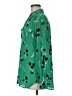 Ann Taylor 100% Polyester Green Long Sleeve Blouse Size M - photo 5
