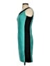 En Focus Studio Color Block Teal Cocktail Dress Size 4 - photo 5