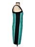 En Focus Studio Color Block Teal Cocktail Dress Size 4 - photo 4