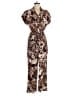 Apt. 9 100% Rayon Paisley Brown Jumpsuit Size L - photo 1