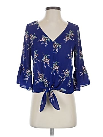 Sienna Sky 3/4 Sleeve Blouse (view 1)
