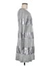 Bailey 44 Metallic Silver Cocktail Dress Size M - photo 4