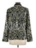 Mossimo 100% Polyester Animal Print Gold Blazer Size L - photo 2