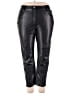 Halogen 100% Polyester Solid Black Casual Pants Size 18 - photo 1