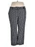 Talbots Hearts Black Casual Pants Size 22 - photo 1