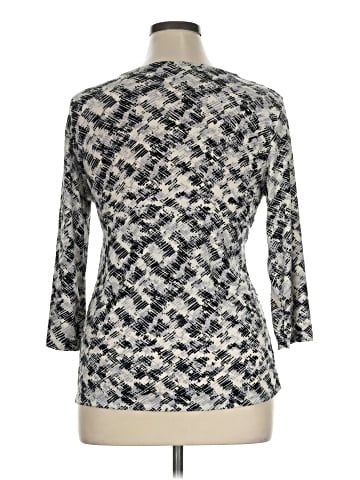 Daisy Fuentes 3/4 Sleeve Blouse (view 2)
