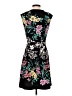 En Focus Studio Print Black Cocktail Dress Size 4 - photo 2